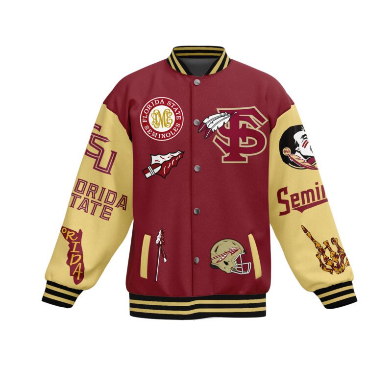 Florida State NCAA Baseball Jacket For Fan CFB1086 1