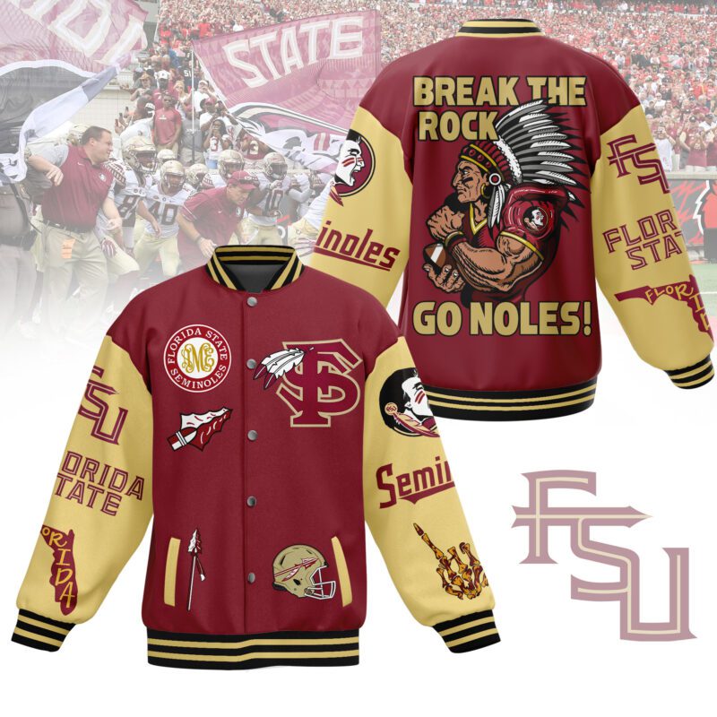 Florida State NCAA Baseball Jacket For Fan CFB1086