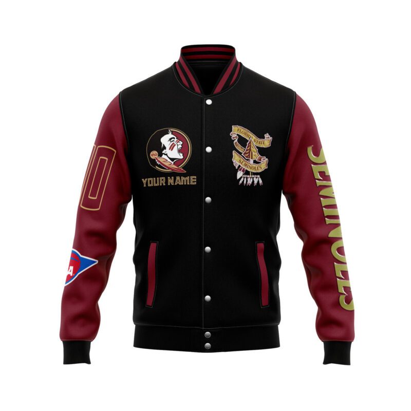 Florida State NCAA Baseball Jacket For Fan CFB1985 1