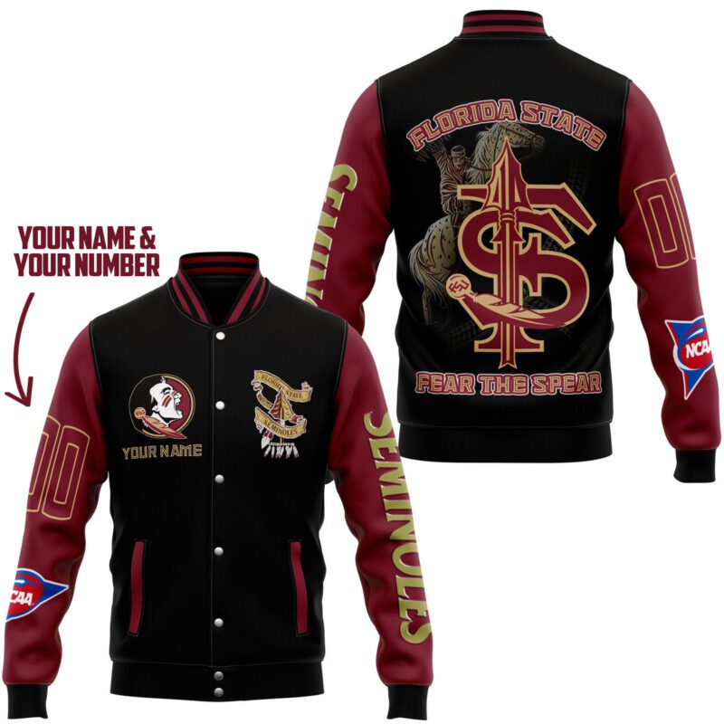 Florida State NCAA Baseball Jacket For Fan CFB1985