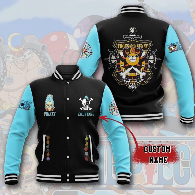 Franky One Piece Baseball Jacket For Fan CFB1978
