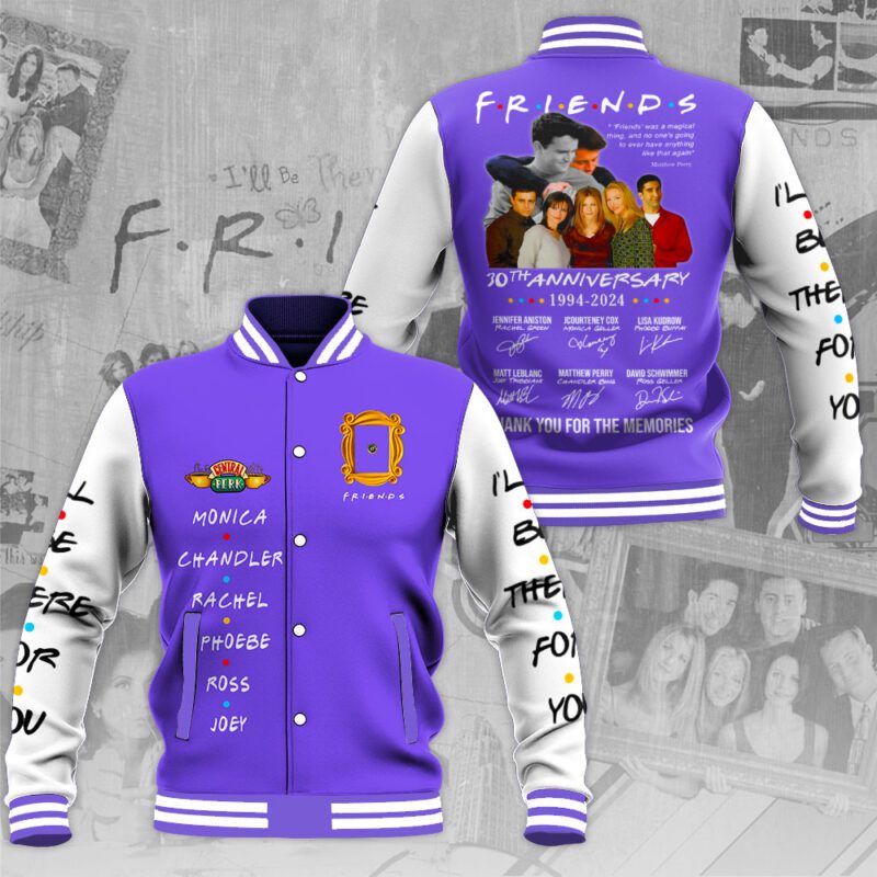 Friends TV Series Baseball Jacket For Fan CFB1202