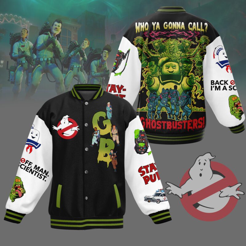 Ghostbusters Baseball Jacket For Fan CFB1083