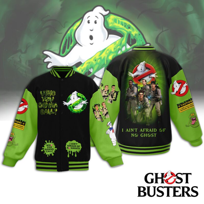 Ghostbusters Baseball Jacket For Fan CFB1970