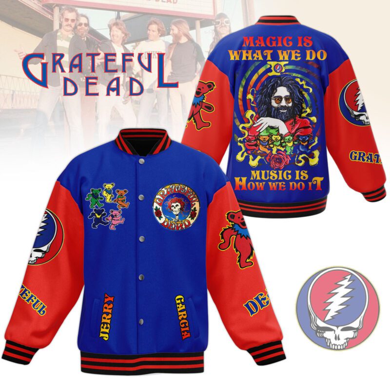 Grateful Dead Baseball Jacket For Fan CFB1956