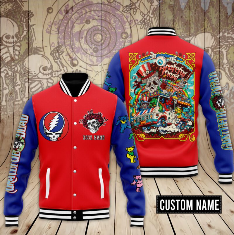 Grateful Dead Baseball Jacket For Fan CFB1959