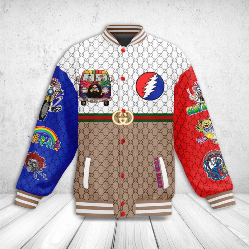 Grateful Dead x Gucci Baseball Jacket For Fan CFB1967 1