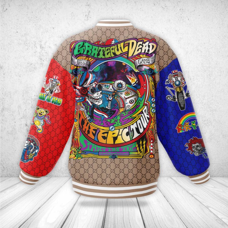 Grateful Dead x Gucci Baseball Jacket For Fan CFB1967 2