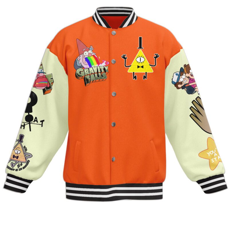 Gravity Falls Baseball Jacket For Fan CFB1957 1