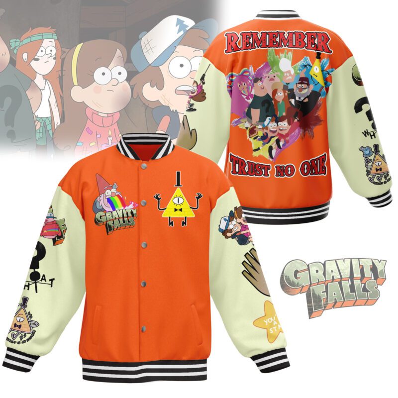 Gravity Falls Baseball Jacket For Fan CFB1957