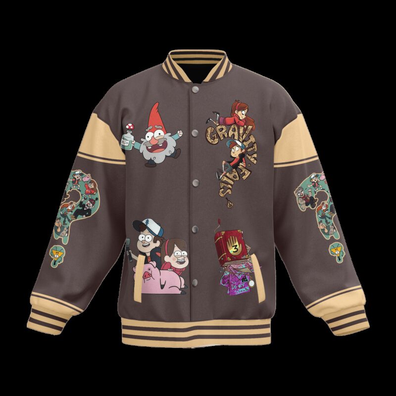 Gravity Falls Baseball Jacket For Fan CFB1958 1
