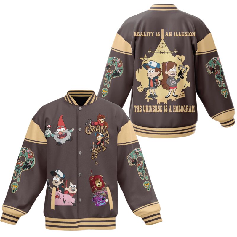 Gravity Falls Baseball Jacket For Fan CFB1958