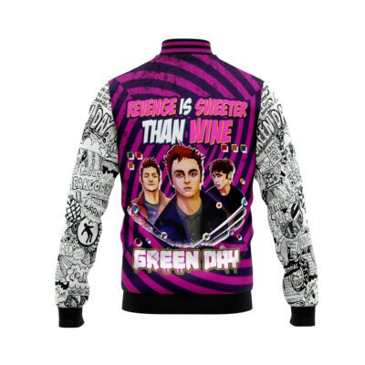 Green Day Baseball Jacket For Fan CFB1950 2
