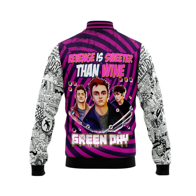 Green Day Baseball Jacket For Fan CFB1950 2