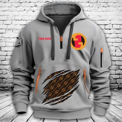 Gucci Interlocking G Premium Quarter Zip Hoodie OQZ1025 2