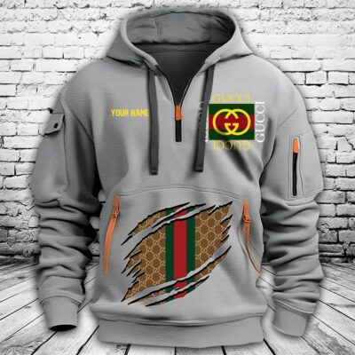 Gucci Premium Quarter Zip Hoodie OQZ1065 2 Gucci Premium Quarter Zip Hoodie OQZ1065 2