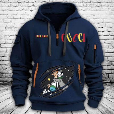Gucci The Jetsons Premium Quarter Zip Hoodie OQZ1020 3 Gucci The Jetsons Premium Quarter Zip Hoodie OQZ1020 3