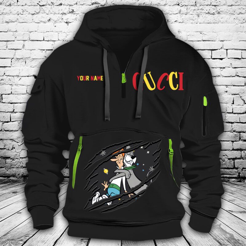 Gucci The Jetsons Premium Quarter Zip Hoodie OQZ1020