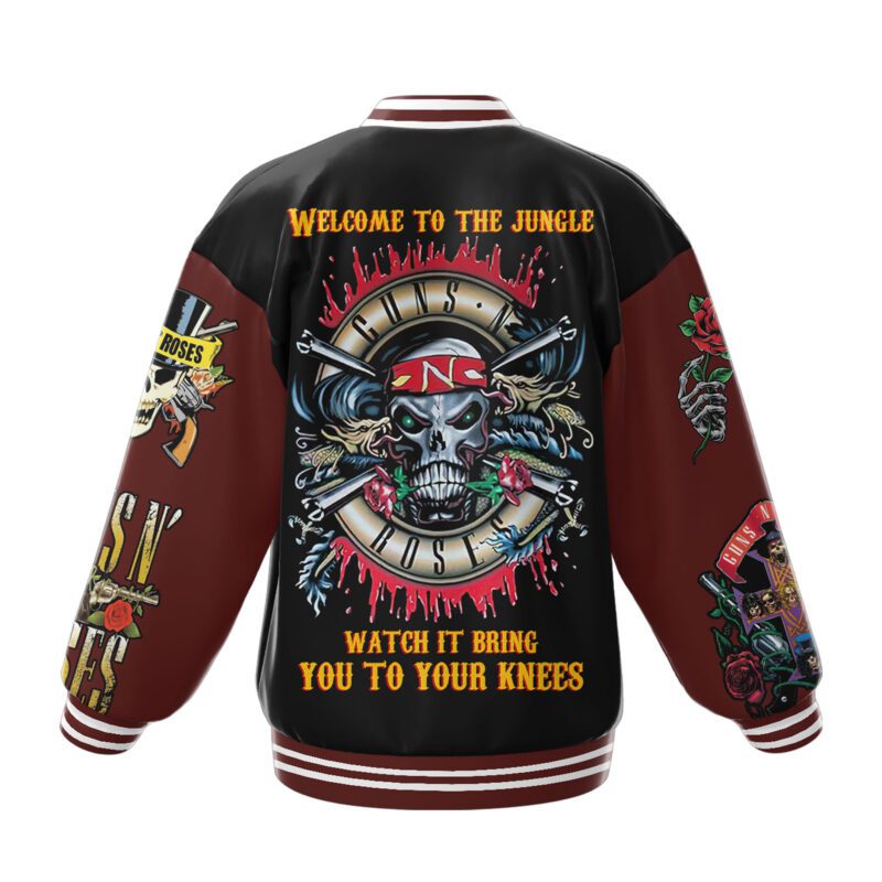 Guns N Roses Baseball Jacket For Fan CFB1945 2