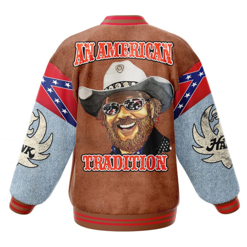 Hank Williams Jr Baseball Jacket For Fan CFB1937 1