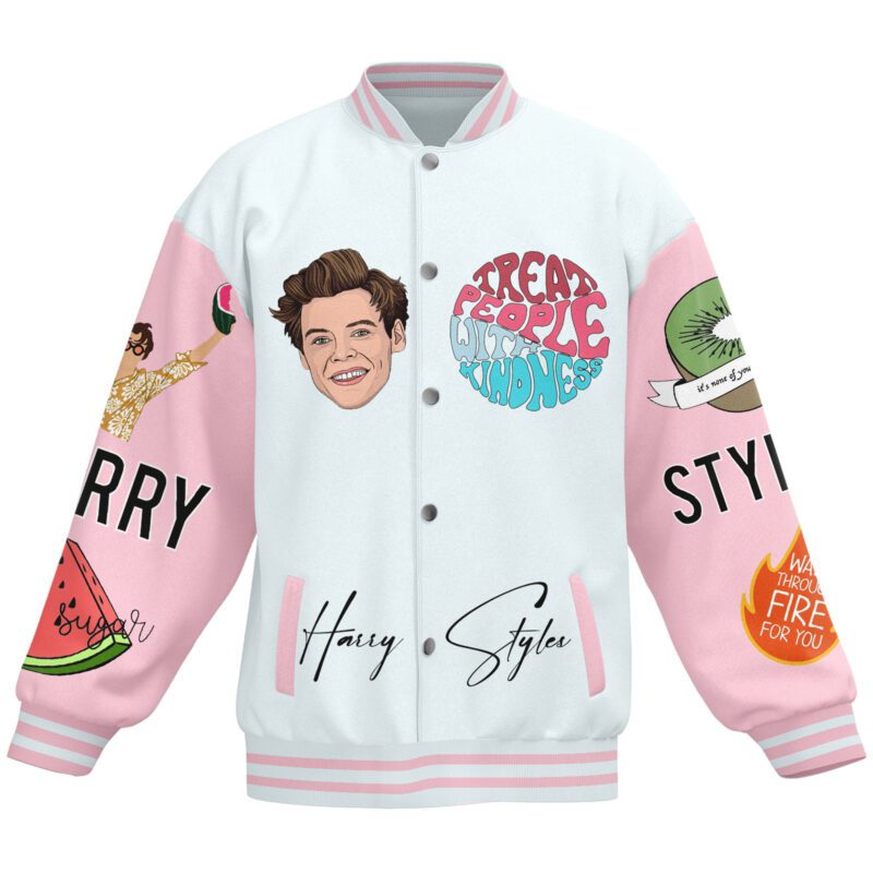 Harry Styles Baseball Jacket For Fan CFB1931 1