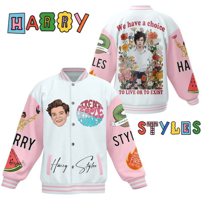 Harry Styles Baseball Jacket For Fan CFB1931