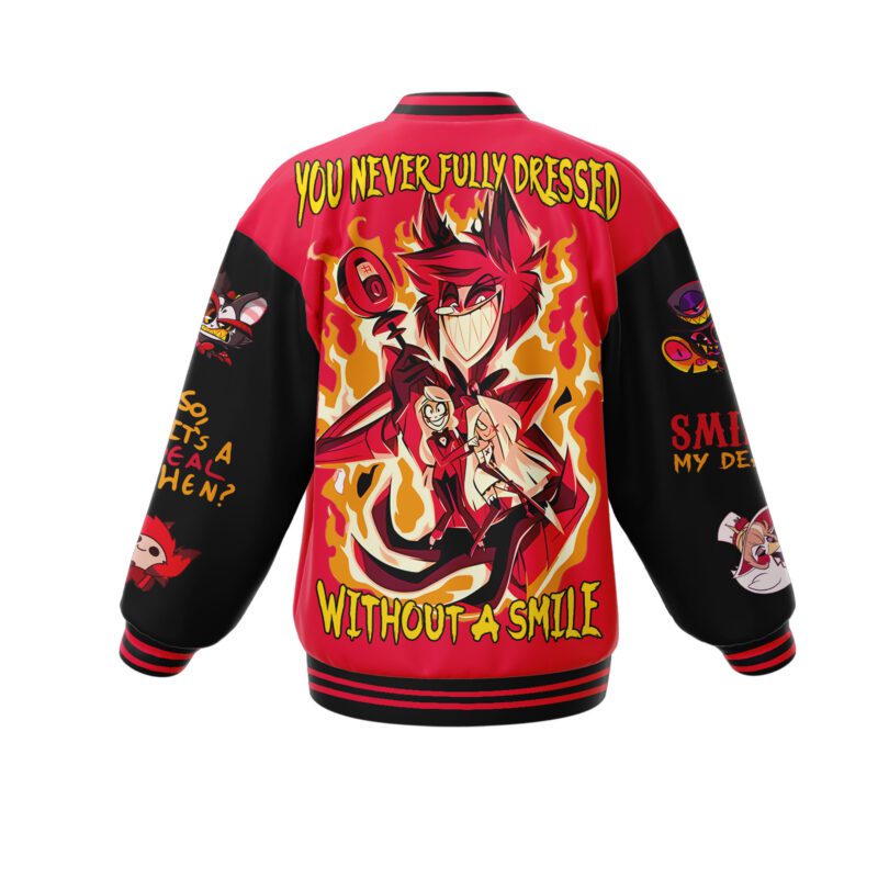 Hazbin Hotel Baseball Jacket For Fan CFB1909 2