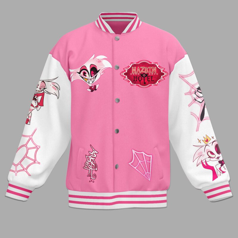 Hazbin Hotel Baseball Jacket For Fan CFB1910 1