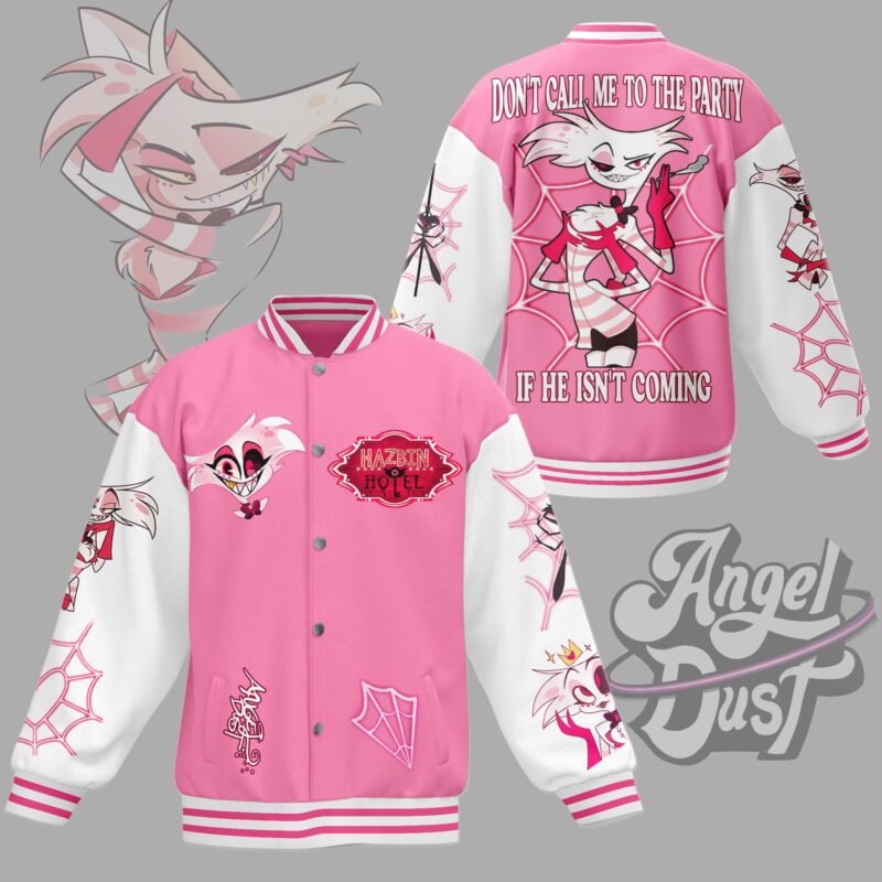 Hazbin Hotel Baseball Jacket For Fan CFB1910