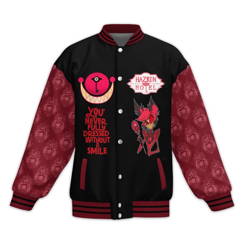 Hazbin Hotel Baseball Jacket For Fan CFB1923 1