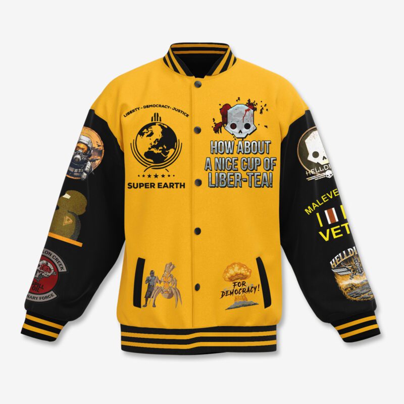 Helldivers Baseball Jacket For Fan CFB1904 2
