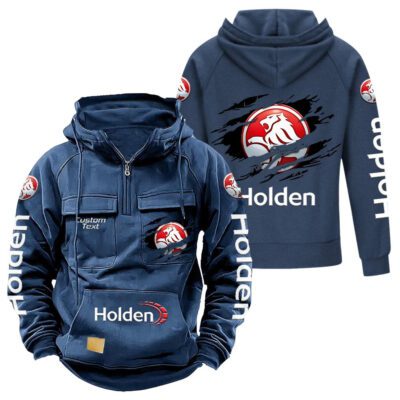 Holden Vintage Quarter Zip Hoodie Retro Hoodie LQZ1023 2