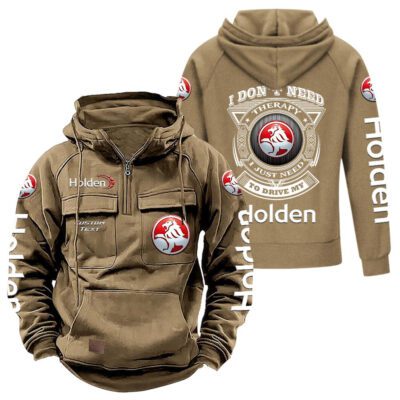 Holden Vintage Quarter Zip Hoodie Retro Hoodie LQZ1298 4