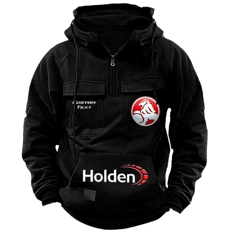 Holden Vintage Quarter Zip Hoodie Retro Hoodie LQZ1455 1