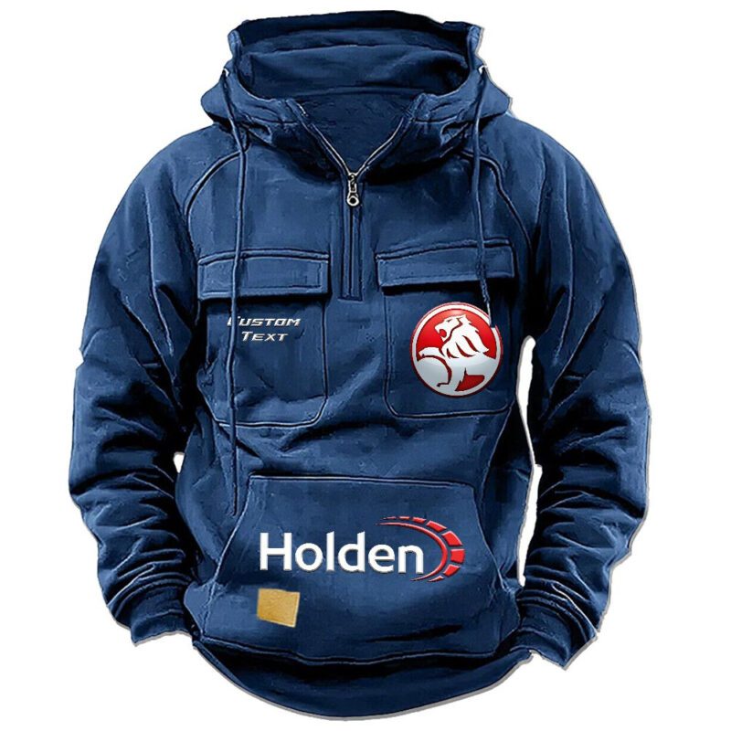 Holden Vintage Quarter Zip Hoodie Retro Hoodie LQZ1455 2