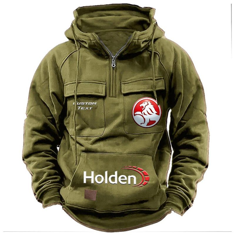 Holden Vintage Quarter Zip Hoodie Retro Hoodie LQZ1455 3