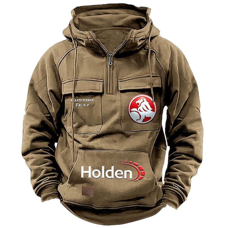 Holden Vintage Quarter Zip Hoodie Retro Hoodie LQZ1455 4