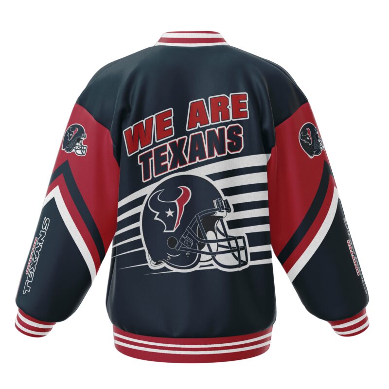 Houston Texans NFL Baseball Jacket For Fan CFB1903 2
