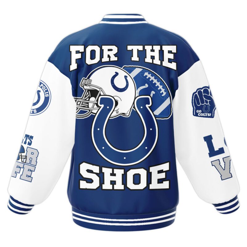 Indianapolis Colts NFL Baseball Jacket For Fan CFB1897 2