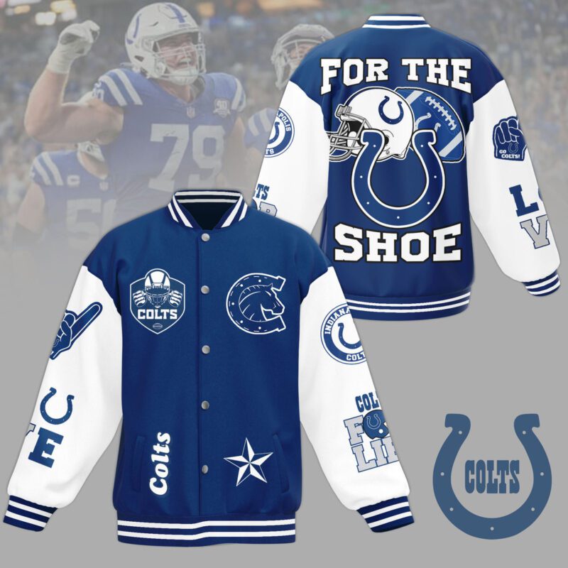 Indianapolis Colts NFL Baseball Jacket For Fan CFB1897
