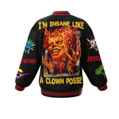 Insane Clown Posse Baseball Jacket For Fan CFB1893 2 Insane Clown Posse Baseball Jacket For Fan CFB1893 2