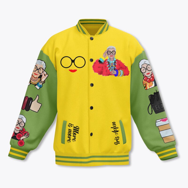 Iris Apfel Baseball Jacket For Fan CFB1889 1