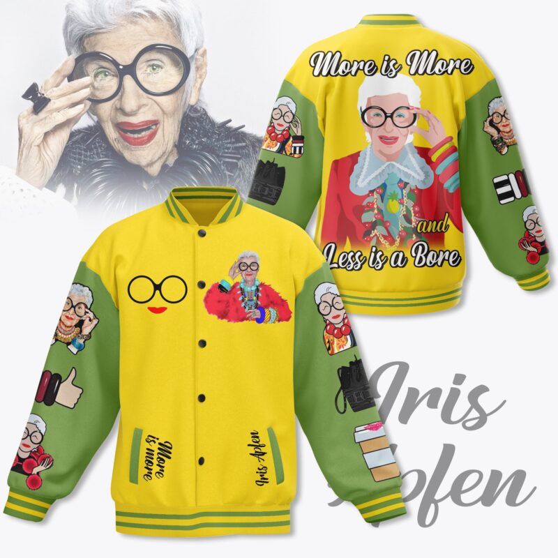 Iris Apfel Baseball Jacket For Fan CFB1889