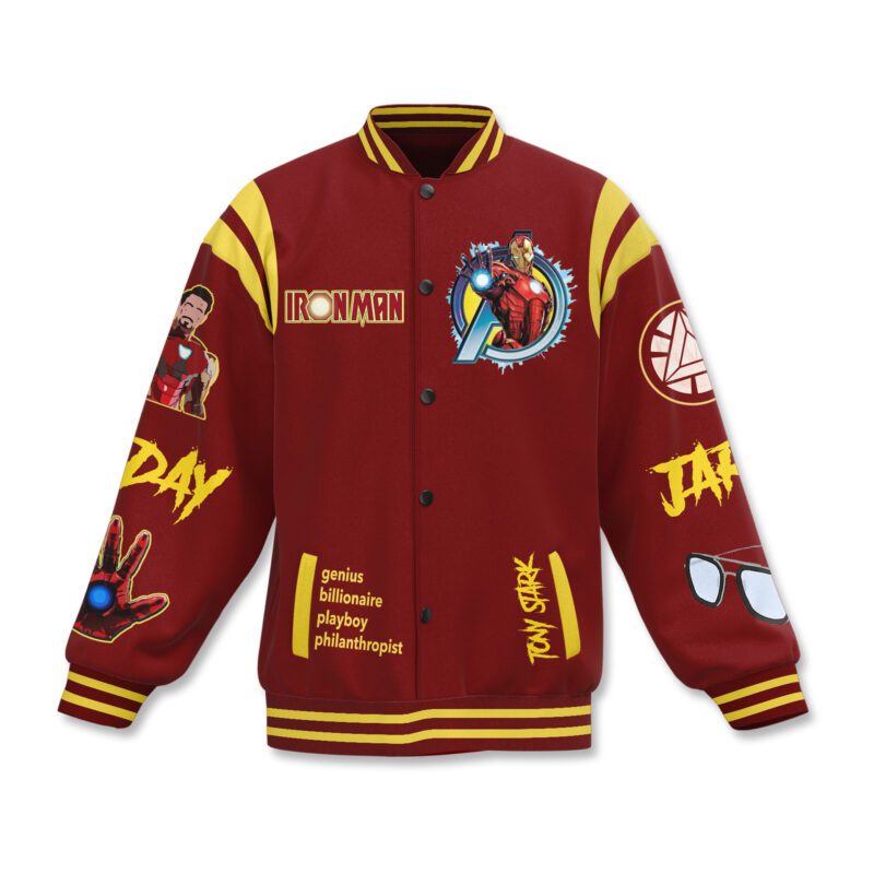 Iron Man Baseball Jacket For Fan CFB1891 1