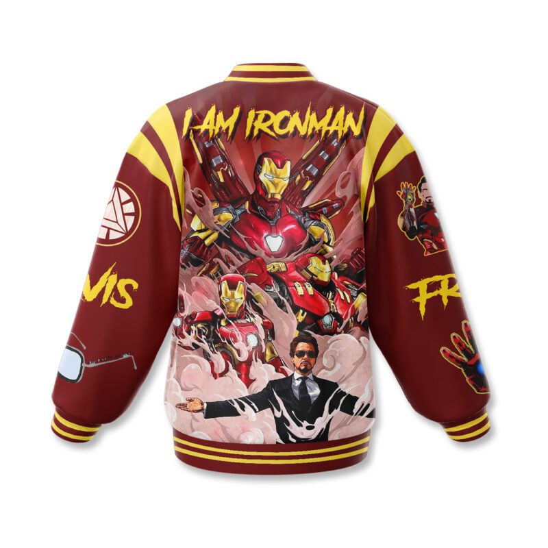 Iron Man Baseball Jacket For Fan CFB1891 2