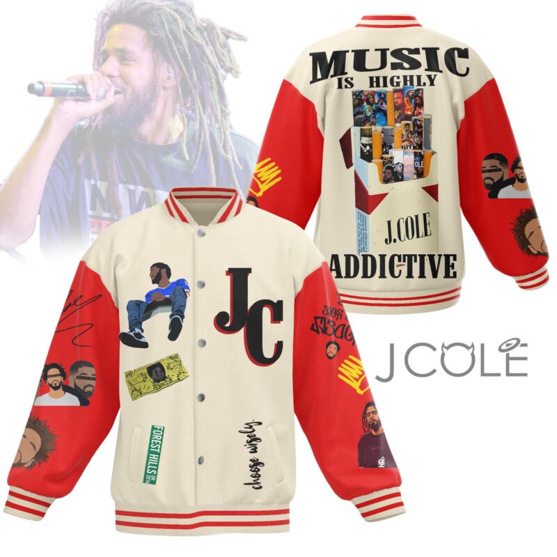 J Cole Baseball Jacket For Fan CFB1885