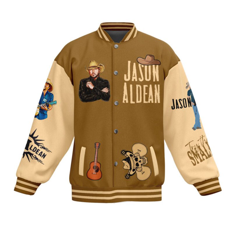 Jason Aldean Baseball Jacket For Fan CFB1882 1