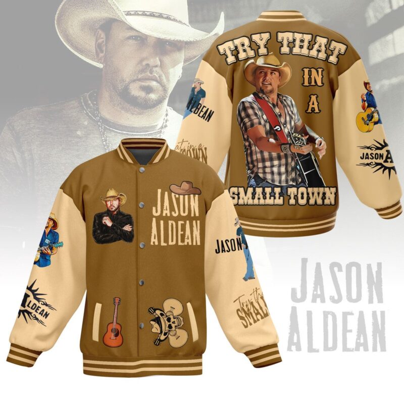 Jason Aldean Baseball Jacket For Fan CFB1882