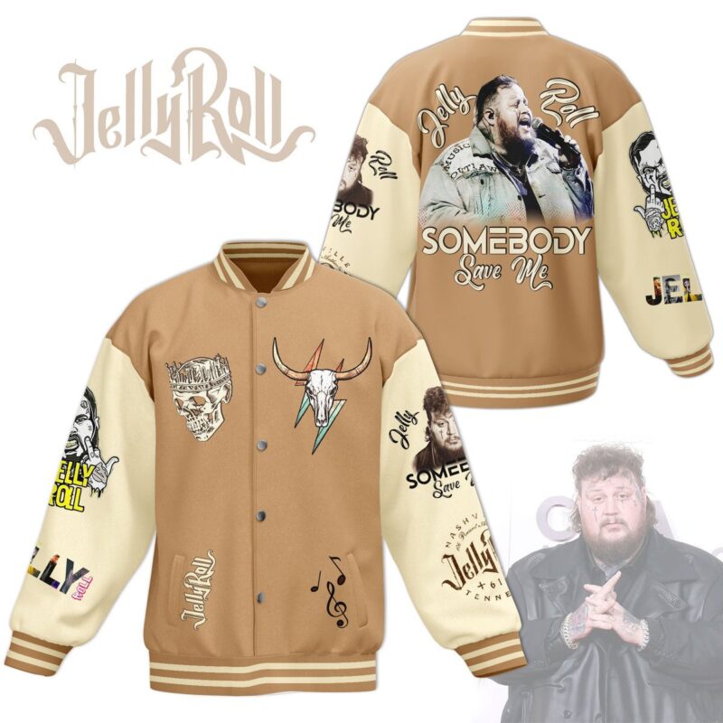 Jelly Roll Baseball Jacket For Fan CFB1879