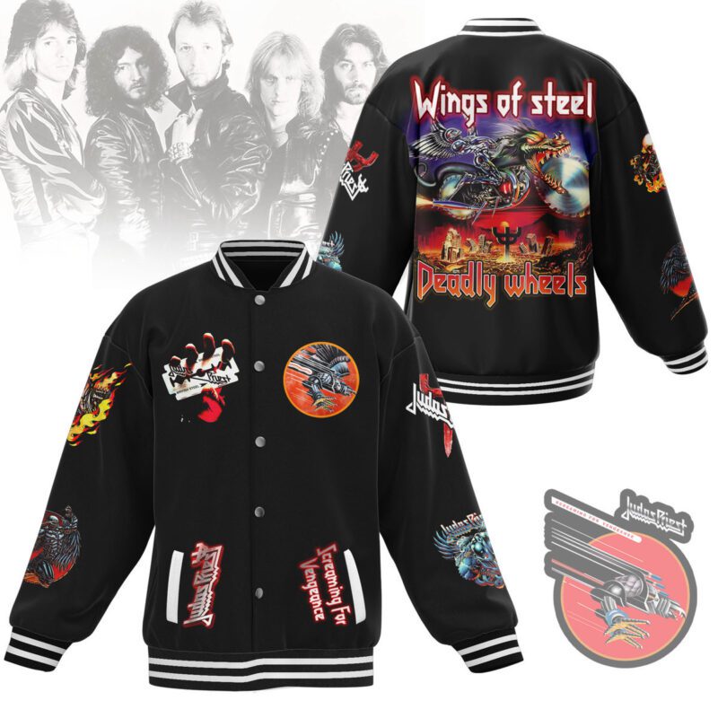 Judas Priest Baseball Jacket For Fan CFB1869